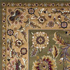 KAS Rugs Cambridge 7304 Green/taupe Kashan Machine-made Area Rugs