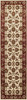 KAS Rugs Cambridge 7312 Ivory/red Kashan Machine-made Area Rugs