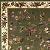 KAS Rugs Cambridge 7332 Sage/ivory Floral Vine Machine-made Area Rugs
