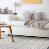 KAS Rugs Carmen 7611 Ivory Tulum Machine-woven Area Rugs