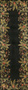 KAS Rugs Emerald 9001 Black Tropical Border Hand-tufted Area Rugs