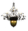 Meyda 63"w Greenbriar Oak 12 Arm Chandelier - 100697