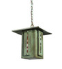 Meyda 14"sq Moss Creek Creekside Lantern Pendant - 106036