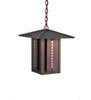 Meyda 14"sq Moss Creek Stepping Stone Lantern Pendant - 106140