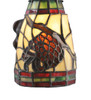 Meyda 6"w Pinecone Dome Wall Sconce - 106293