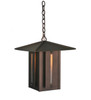 Meyda 14"sq Moss Creek Creekside Lantern Pendant - 106322