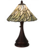 Meyda 18"h Willow Jadestone Table Lamp - 107365