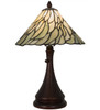 Meyda 18"h Willow Jadestone Table Lamp - 107365