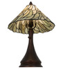 Meyda 18"h Willow Jadestone Table Lamp - 107365