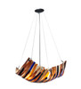 Meyda 29"w Oceano Fused Glass Inverted Pendant - 107779