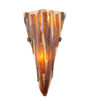 Meyda 8"w Metro Fusion Marina Glass Wall Sconce - 107884