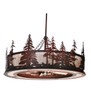 Meyda 44"w Tall Pines Chandel-air - 108064