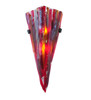 Meyda 8"w Metro Fusion Lava Wall Sconce - 108291