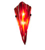 Meyda 8"w Metro Fusion Lava Wall Sconce - 108291