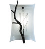 Meyda 9"w Metro Fusion Twigs Glass Wall Sconce - 108602