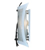 Meyda 9"w Metro Fusion Twigs Glass Wall Sconce - 108602