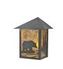 Meyda 9"w Seneca Bear Creek Wall Sconce - 109131