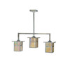 Meyda 38"l Hyde Park T Mission 3 Lt Island Pendant - 109246