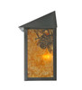 Meyda 9"w Seneca Winter Pine Wall Sconce - 109359