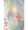 Meyda 8"w Metro Fusion Super Nova Glass Wall Sconce - 109966
