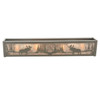 Meyda 24"w Moose At Lake Vanity Light - 110116