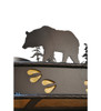 Meyda 48"w Wildlife Flushmount - 110338