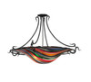 Meyda 36"w Metro Fusion Colori Del Arcobaleno Glass Semi-flushmount - 110963