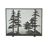 Meyda 44"w X 33"h Tall Pines Fireplace Screen - 111045