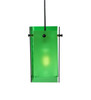 Meyda 5"sq Metro Green Quadrato Mini Pendant - 111285