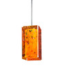Meyda 5"sq Metro Magma Quadrato Mini Pendant - 111348