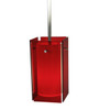 Meyda 5"sq Metro Red Quadrato Mini Pendant - 111381