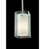 Meyda 5"sq Metro Fluted Quadrato Mini Pendant - 111397