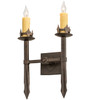 Meyda 15" Wide Castilla 2 Light Wall Sconce - 115642