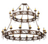 Meyda 83"w Majella 2 Tier Chandelier - 115701
