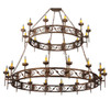 Meyda 83"w Majella 2 Tier Chandelier - 115701