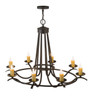 Meyda 48"l Octavia 8 Lt Oblong Chandelier - 117861