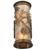 Meyda 5"w Lone Pine Wall Sconce - 118713