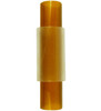 Meyda 6"w Cylindre Amber Metro Fusion Shade - 132638