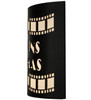 Meyda 9.75"w Tinseltown Filmstrip Personalized Wall Sconce - 134366