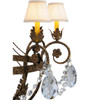 Meyda 39"w Antonia 8 Lt Chandelier - 142692