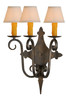 Meyda 16.5"w Angelique 3 Lt Wall Sconce - 143197