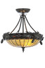 Meyda Semi-flush Hanger T/b For 13" Acorn Dish - 144381