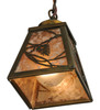Meyda 5"sq Whispering Pines Mini Pendant - 147452