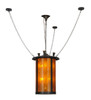 Meyda 24"w Fulton Prime W/uplights Lantern Pendant - 148852