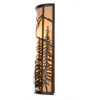 Meyda 8"w Alpine Left Wall Sconce - 151914
