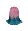 Meyda 5.5"w Fluted Pink And Teal Shade - 16731