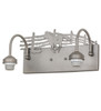 Meyda 16"w Running Horse 2 Lt Vanity Light - 175221