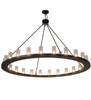 Meyda 72"w Loxley 24 Lt Chandelier - 184951