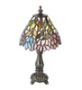 Meyda 13"h Wisteria Mini Lamp - 18520