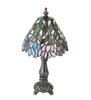 Meyda 13"h Wisteria Mini Lamp - 18520